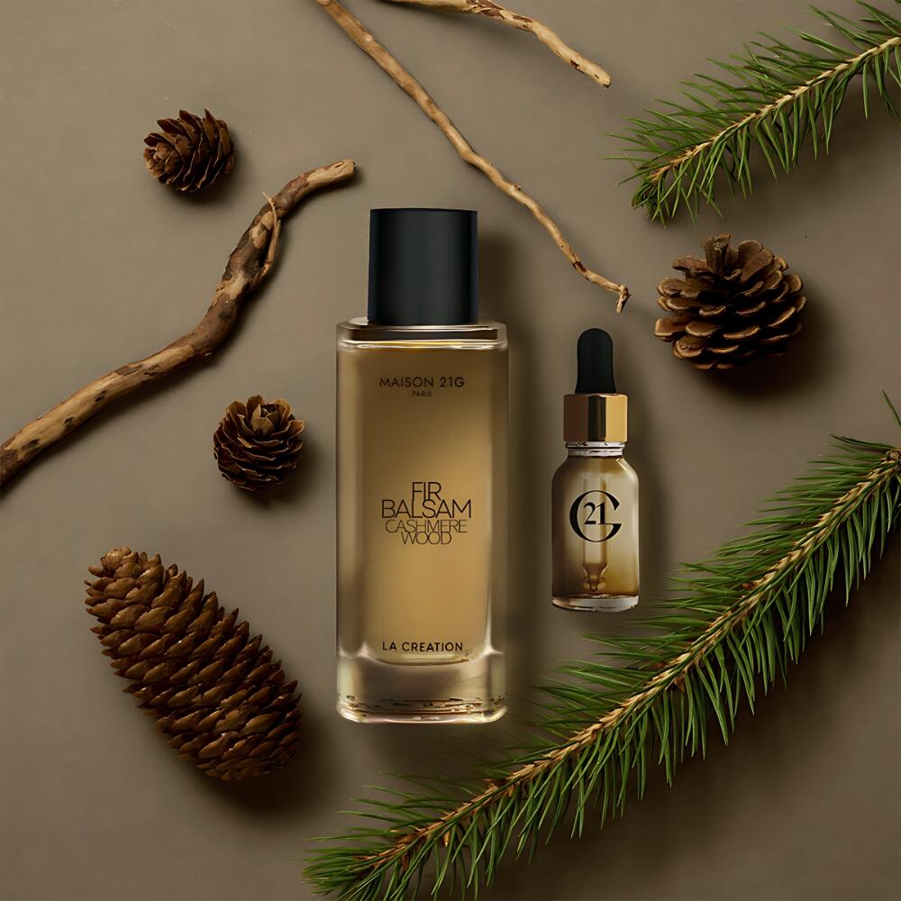 La Creation Fir Balsam Eau de Parfum & Cashmere Wood Magnifier (100ml)