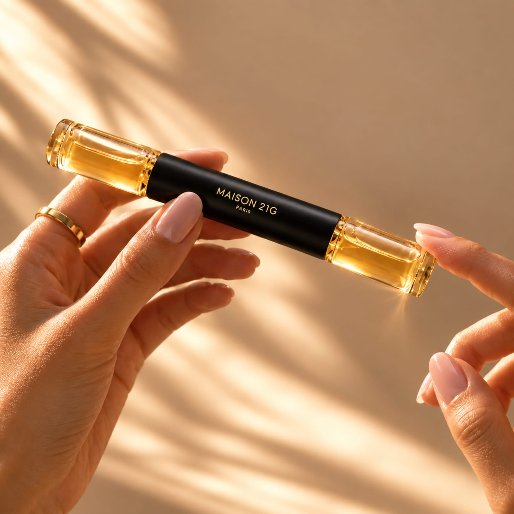 Dual Crayon Vetiver & Ginger Eau de Parfum (2 x 5 ml)