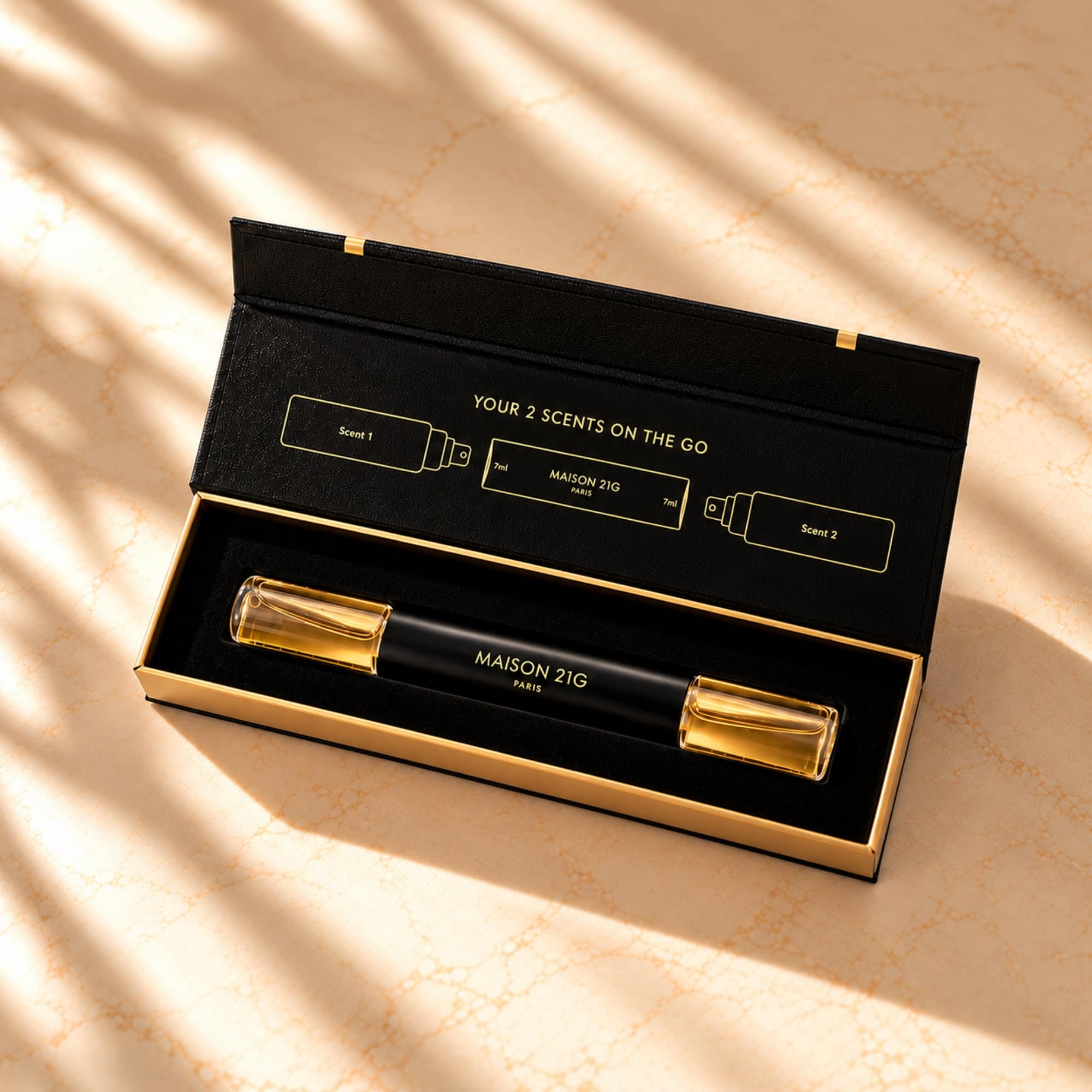 Dual Crayon Oud & Sage Eau de Parfum (2 x 5 ml)