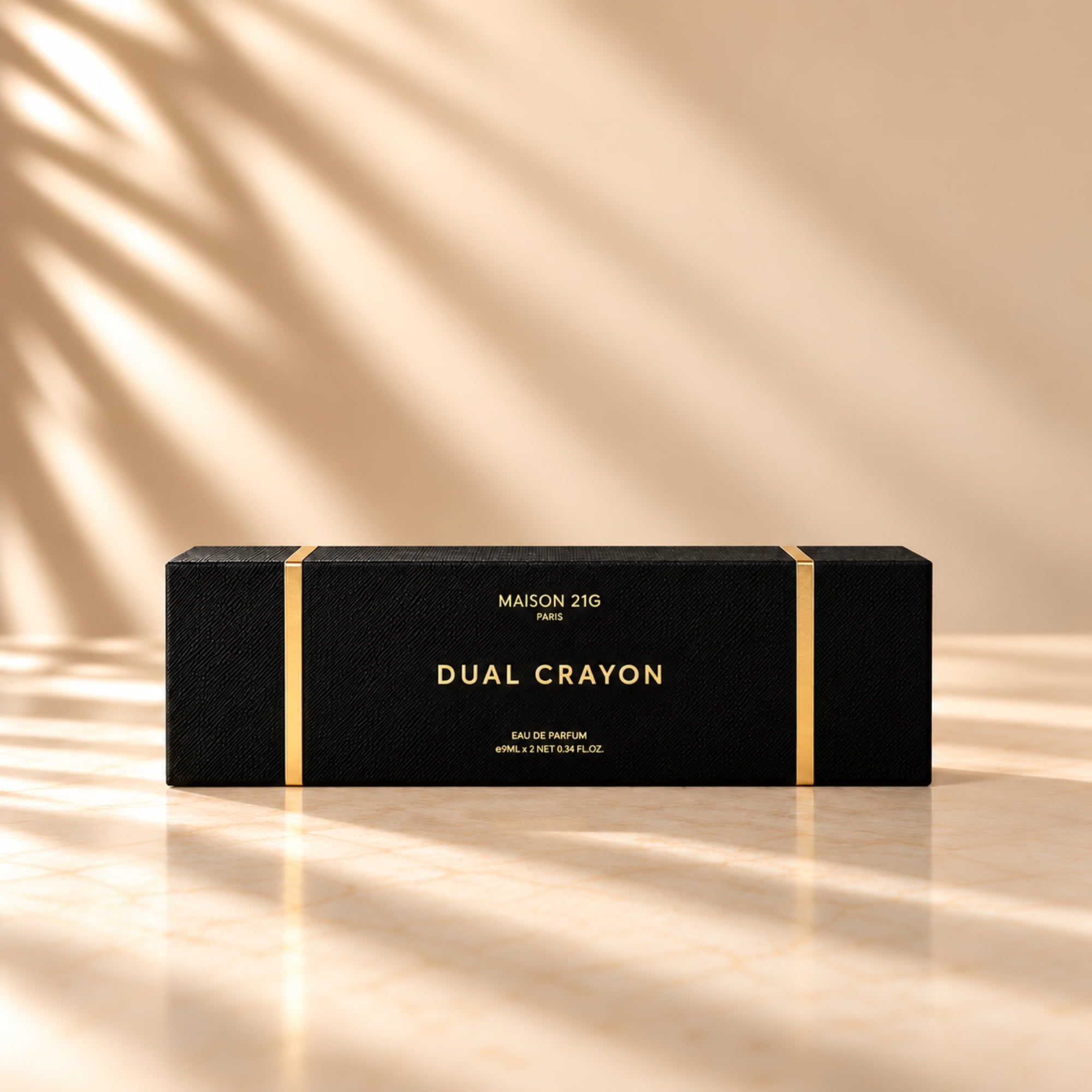 Dual Crayon Vetiver & Ginger Eau de Parfum (2 x 5 ml)