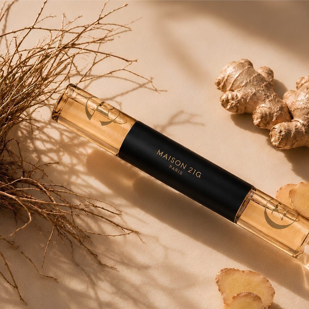Dual Crayon Vetiver & Ginger Eau de Parfum (2 x 5 ml)