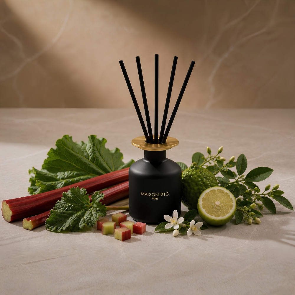 Reed Diffuser Rhubarb & Bergamot