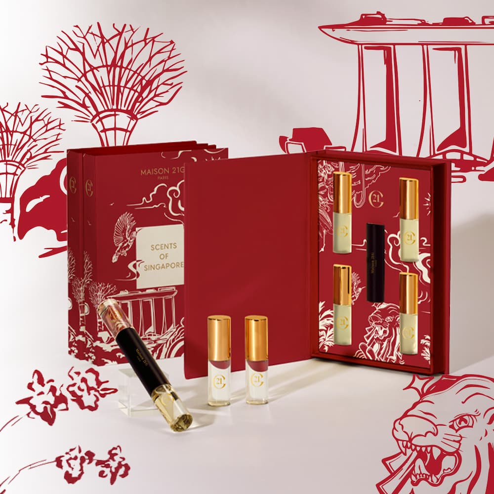 Perfume gift sets in Singapore Maison 21G