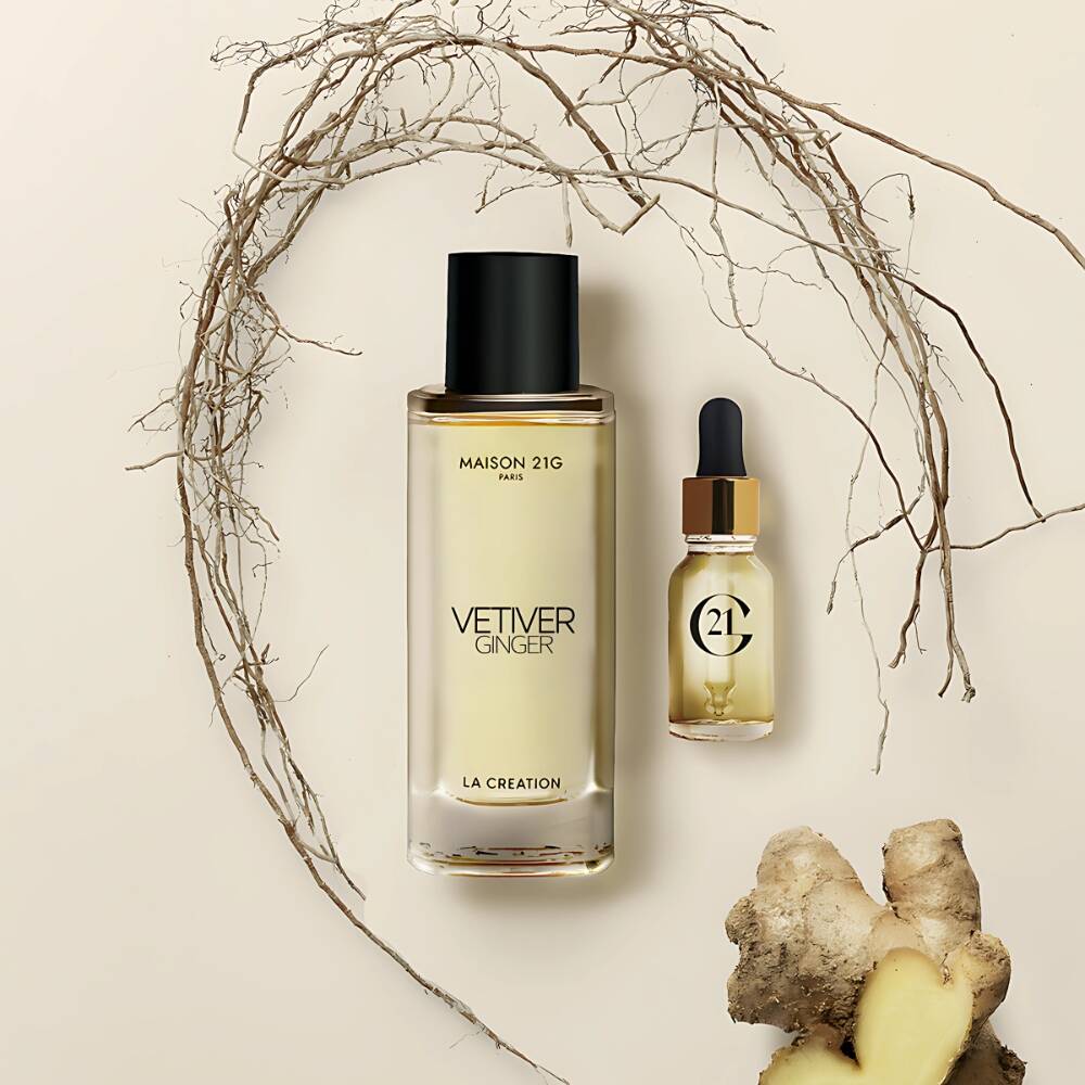 La Creation Vetiver Eau de Parfum & Ginger Magnifier (100ml)