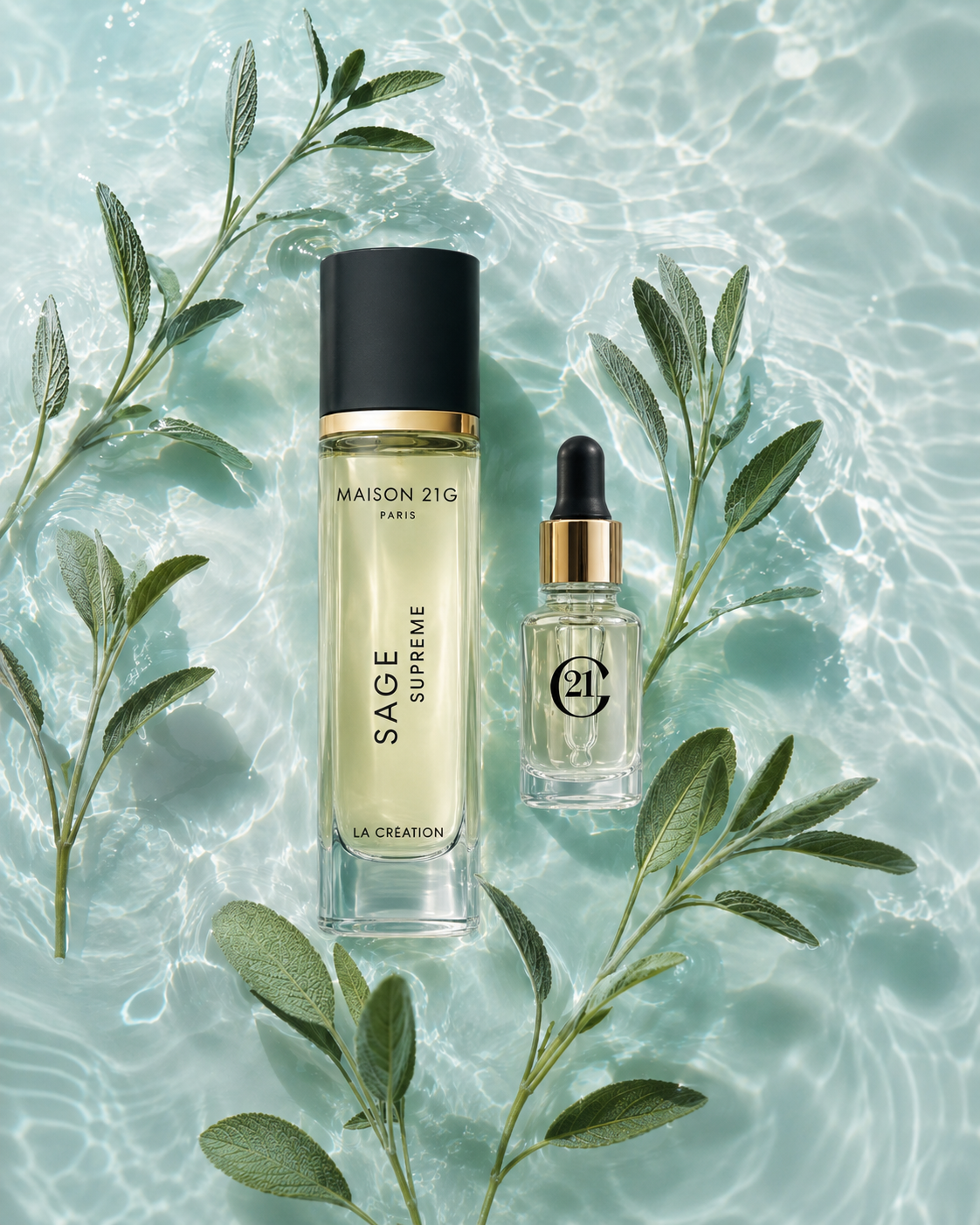 Sage Eau de Parfum & Ocean Magnifier (30 ml)