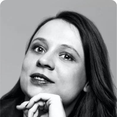 Black and white portrait of a master perfumer.