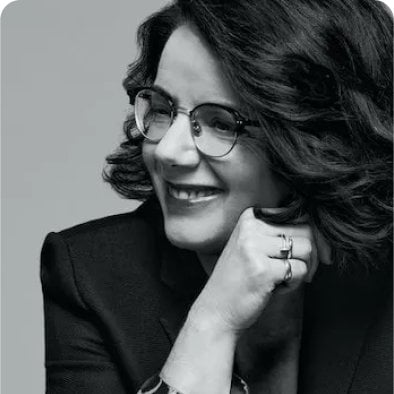 Black and white portrait of a master perfumer.