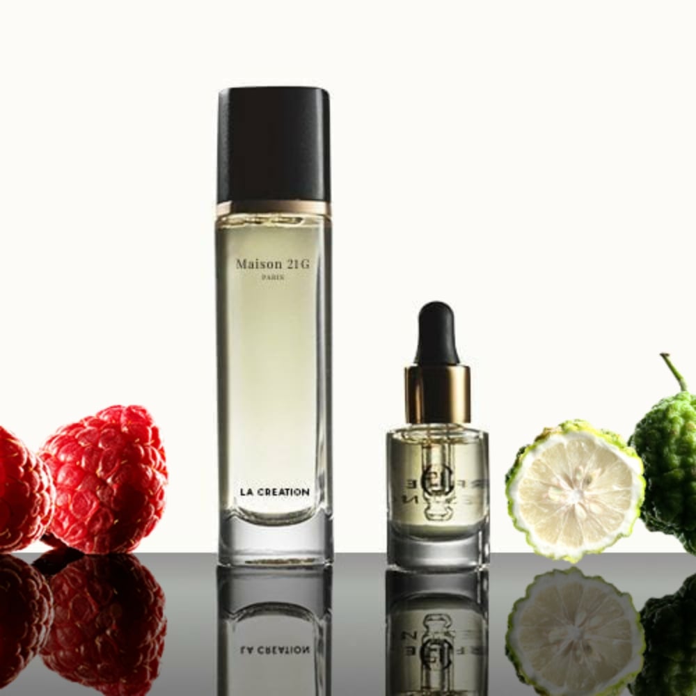 LA CREATION Raspberry Redemption Eau de Parfum & Bergamot Blast Magnifier