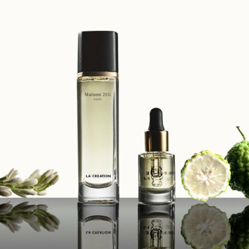 LA CREATION Tuberose Tribute Eau de Parfum & Bergamot Blast Magnifier