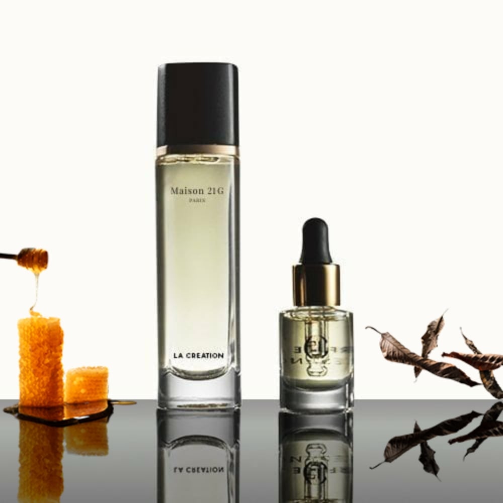 LA CREATION Honey Heaven Eau de Parfum & Havana Harvest Magnifier