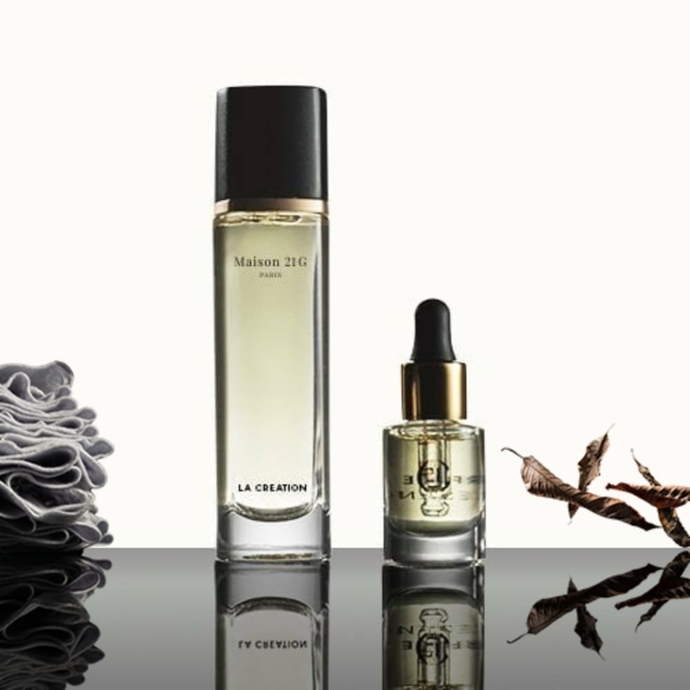 LA CREATION Cashmere Wood Eau de Parfum & Havana Harvest Magnifier