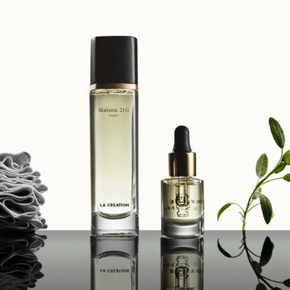 LA CREATION Cashmere Wood Eau de Parfum & Sage Supreme Magnifier