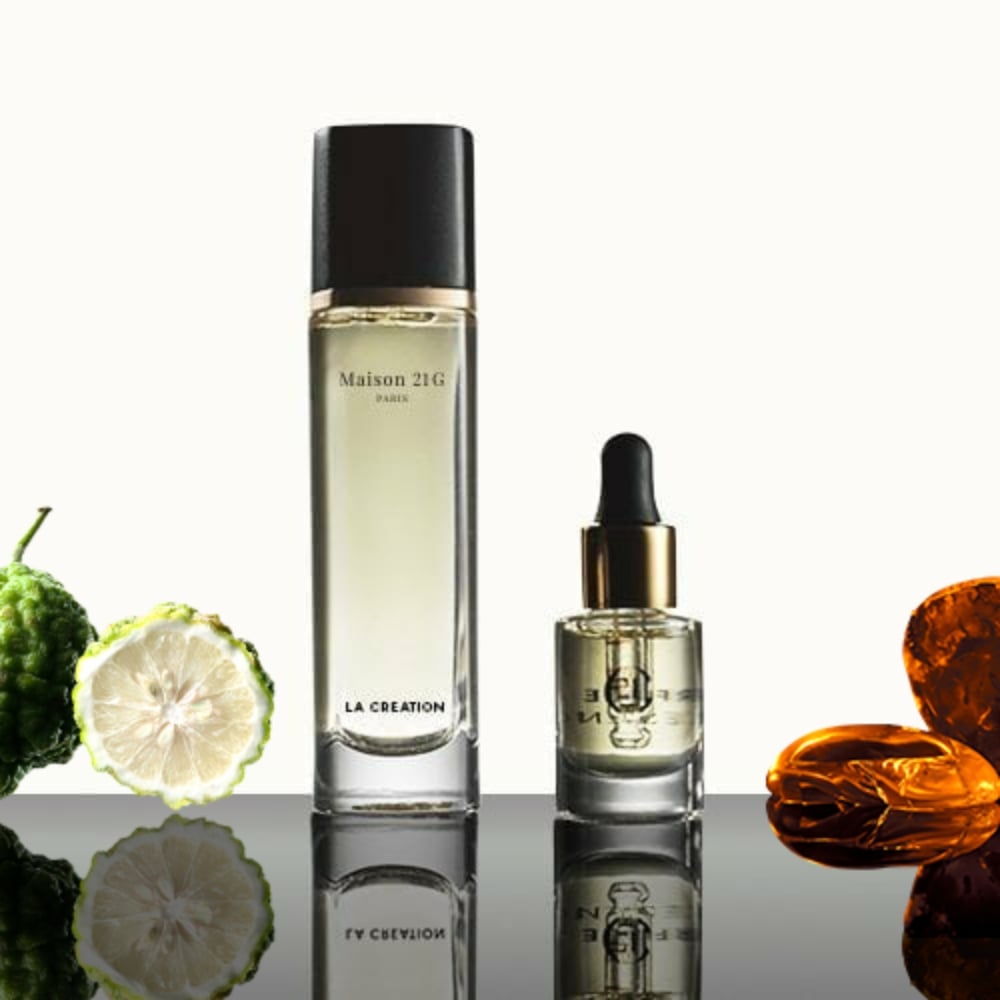 LA CREATION Bergamot Blast Eau de Parfum & Amber Affair Magnifier