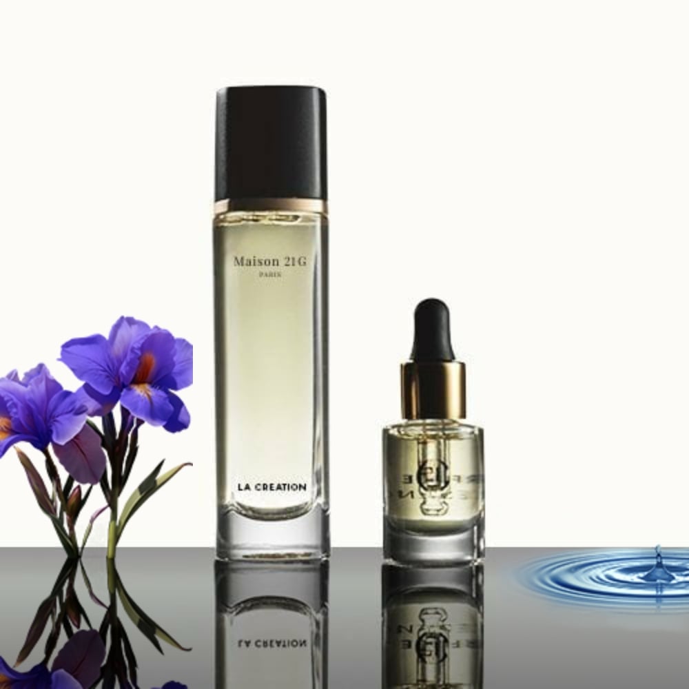 LA CREATION Orris Opera Eau de Parfum & Ocean Odyssey Magnifier