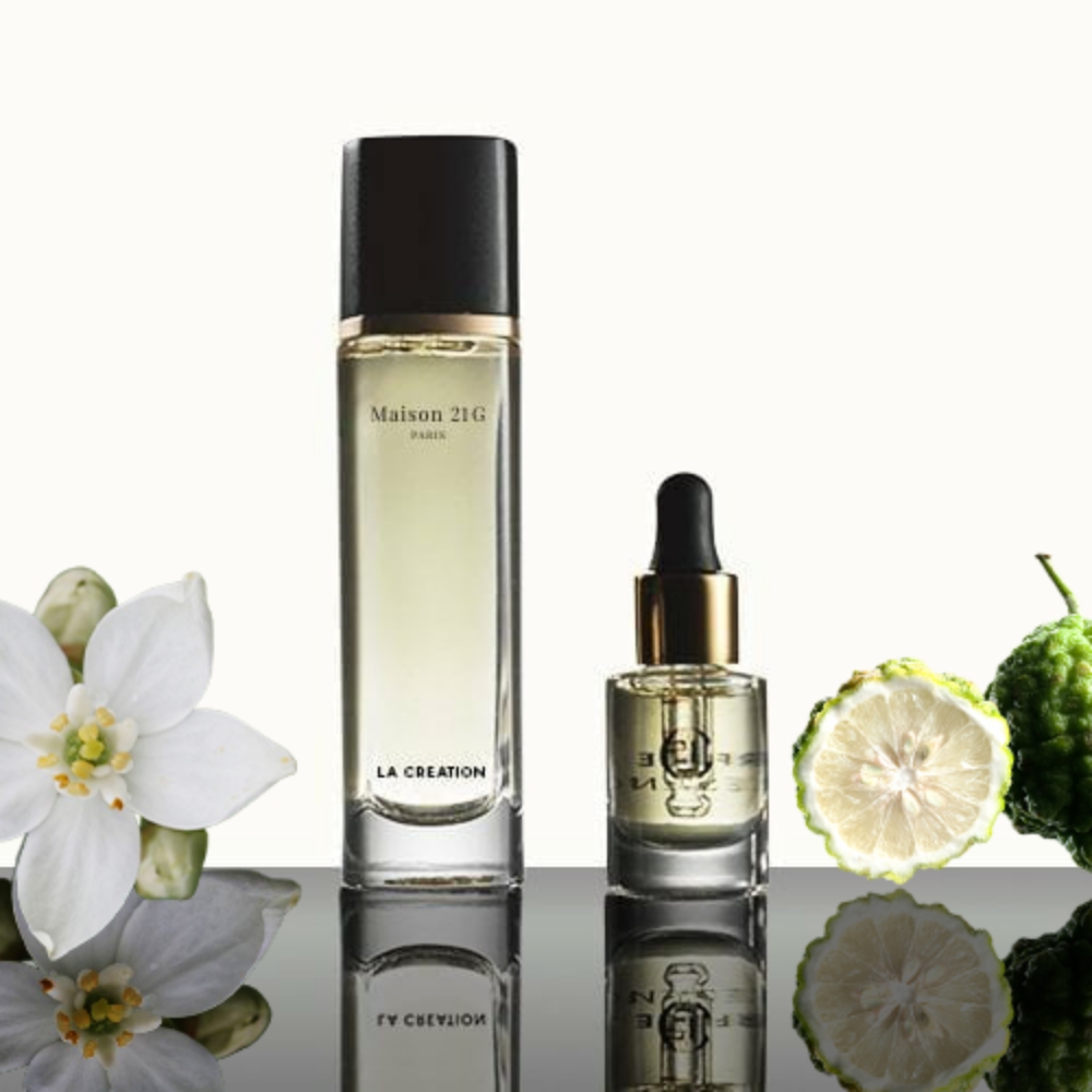 LA CREATION Orange Blossom Eau de Parfum & Bergamot Blast Magnifier