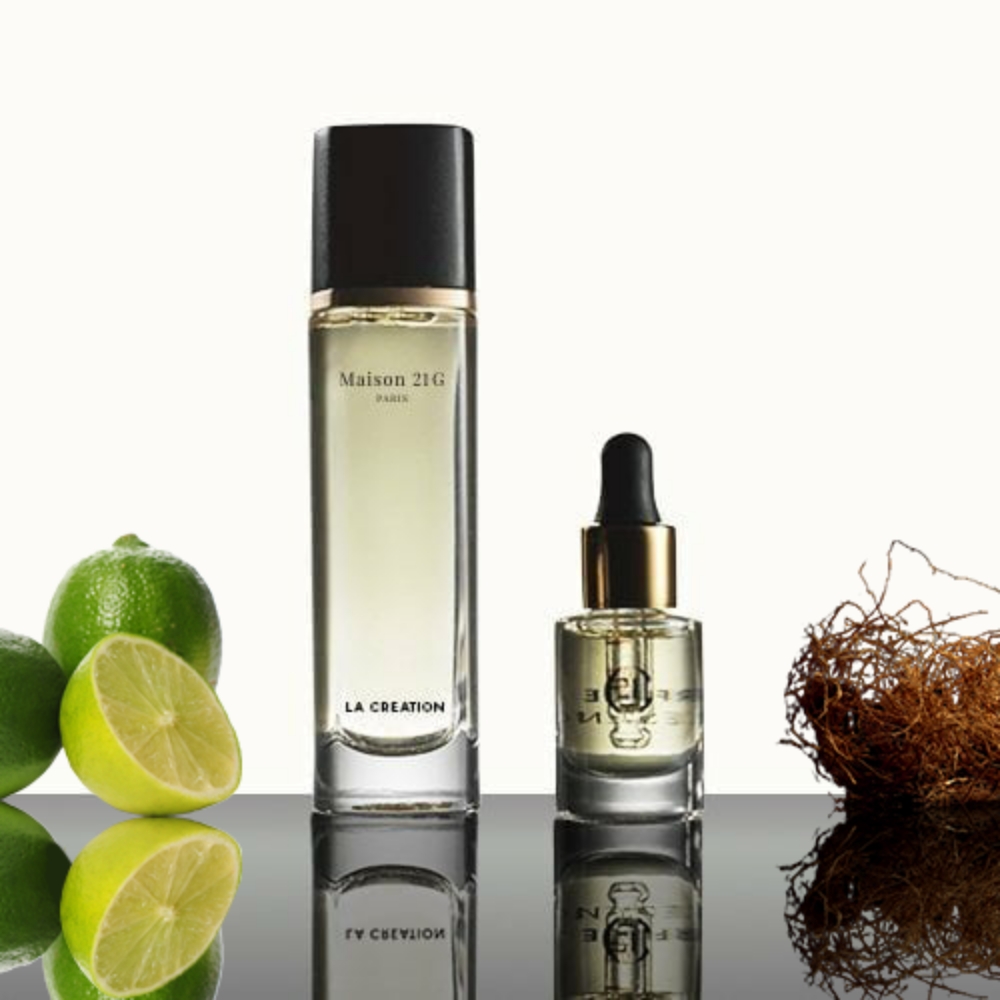 LA CREATION Lime Lights Eau de Parfum & Vetiver Virtuoso Magnifier