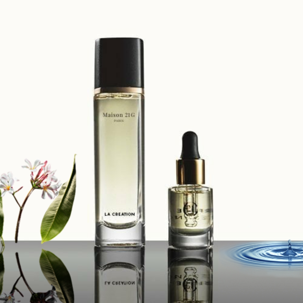 LA CREATION Frangipani Freedom Eau de Parfum & Ocean Odyssey Magnifier