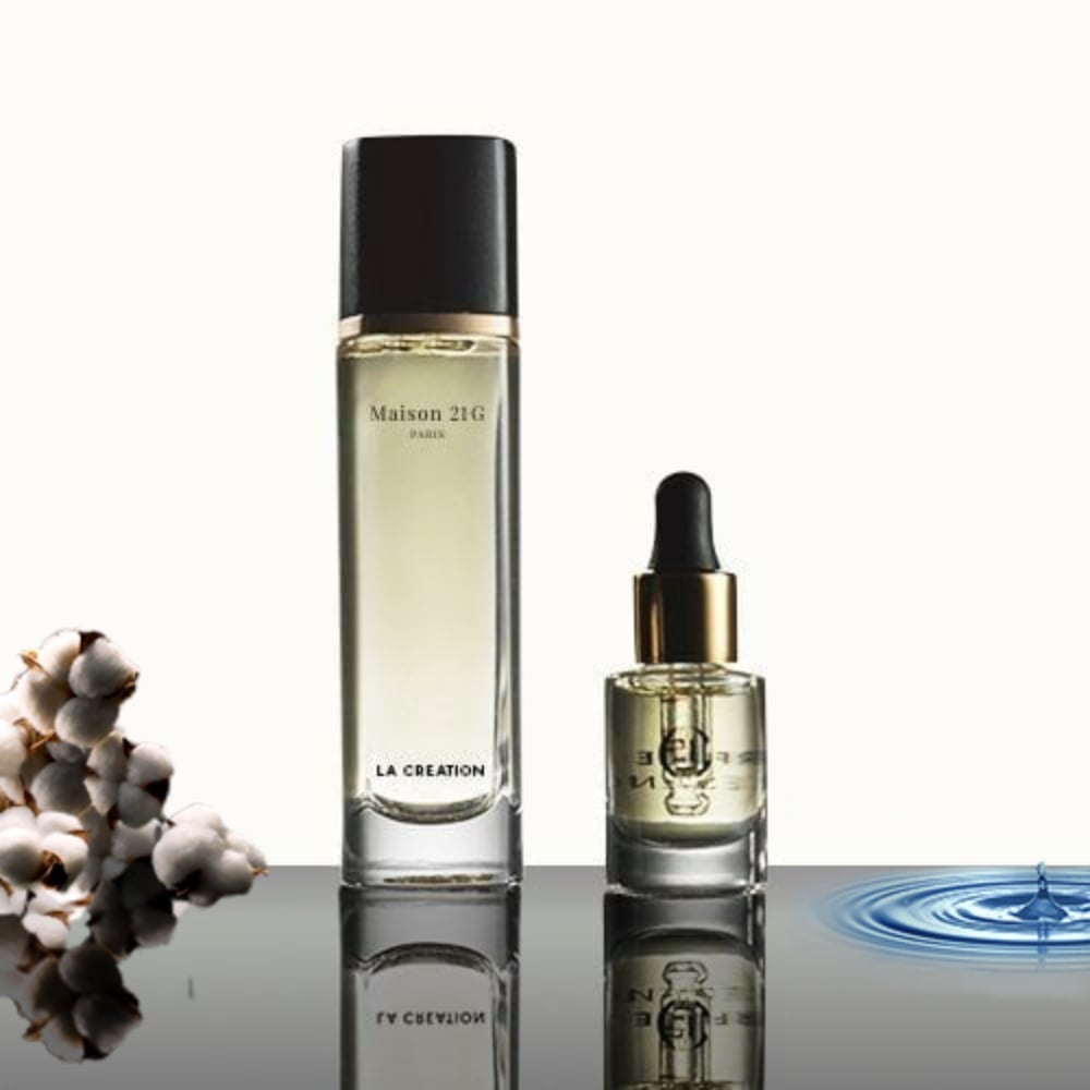 LA CREATION Musk Mirage Eau de Parfum & Ocean Odyssey Magnifier