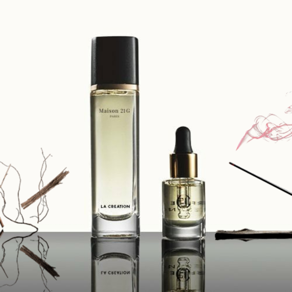 LA CREATION Cedar Caviar Eau de Parfum & Immortal Incense Magnifier